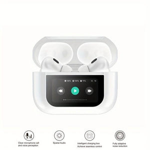 Earbuds Noise-Cancelling with Smart Touch LED