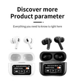 Earbuds Noise-Cancelling with Smart Touch LED