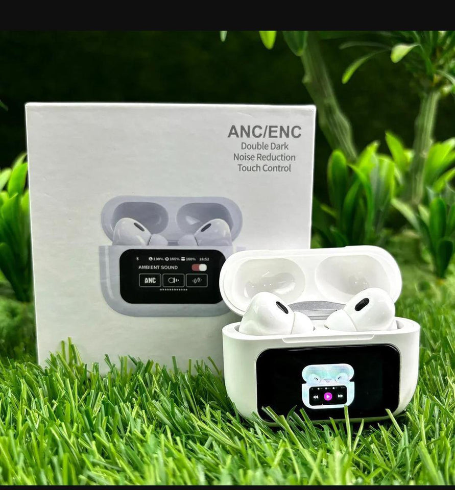 Earbuds Noise-Cancelling with Smart Touch LED