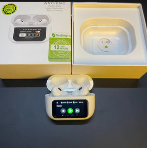 Earbuds Noise-Cancelling with Smart Touch LED