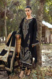 3 Pcs Women's Unstitched Embroidered Suit