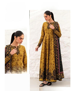 3 Pcs Women's Unstitched Printed Suit