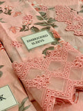 3 Pcs Women's Unstitched Embroidered Suit