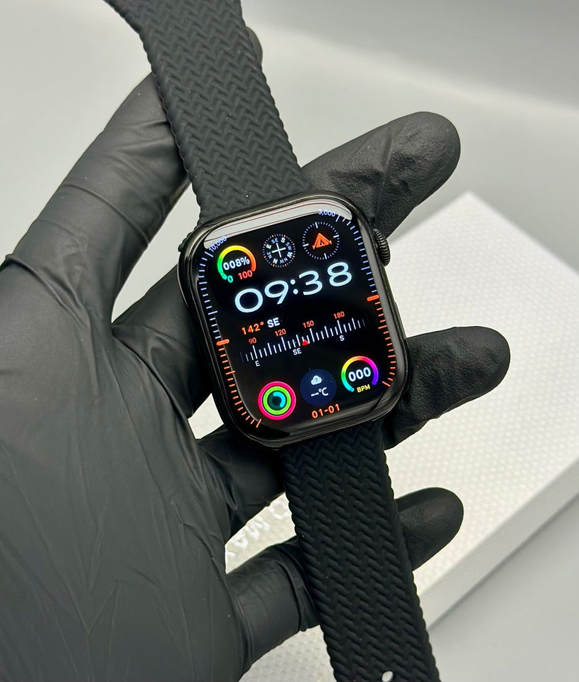 HK10 Pro Max Smartwatch | Super AMOLED Curved Display | AI ChatGPT | Bluetooth Calling & Headset Connectivity | Built-in Storage