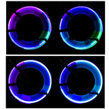 2PCS MOTION ACTIVATED GLOW BIKE FLASHLIGHT (RANDOM COLOUR)