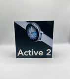 Active 2 Pro Smartwatch | Waterproof Round Display | Bluetooth Call & Heart Rate Monitor | Multi-Sport Mode | Android Compatible