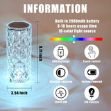 Dazzling Crystal Diamond Lamp - Illuminate Your Space