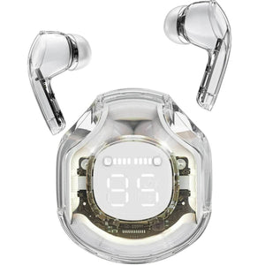 Air 39 Pro Transparent Wireless Earbuds | A39 Bluetooth 5.3 Headset | HiFi AirBuds with Deep Bass & Touch Control