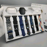 i20 Ultra Max Smartwatch with Earpods Pro 2 & 7 Premium Interchangeable Straps - The Ultimate Tech Bundle