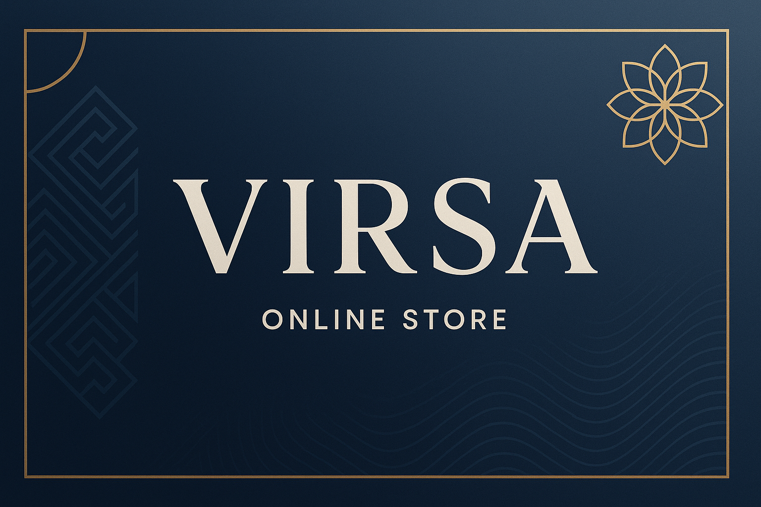 banner for virsa shopyfy online store