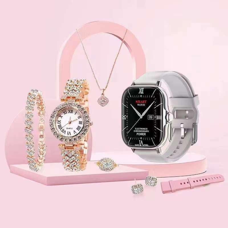 A58 Plus Smartwatch – Fitness Tracker | Blood Pressure Monitor | Stylish Watch for Women