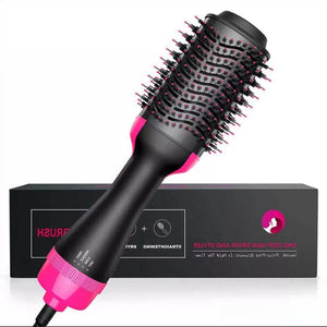 3 in 1 Hot Air Brush & Hair Curler Straightener