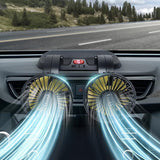 Dashboard Cooling Dual Head Fan