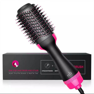 3 in 1 Hot Air Brush & Hair Curler Straightener