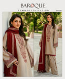 3 Pcs Women's Unstitched Embroidered Suit