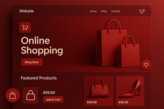 virsa red color picture for online shopping experince